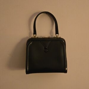 Chic, Black Box Hand Bag.